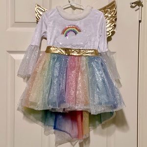 Toddler Girl's Unicorn Fairy Costume - Size 2 - 3T